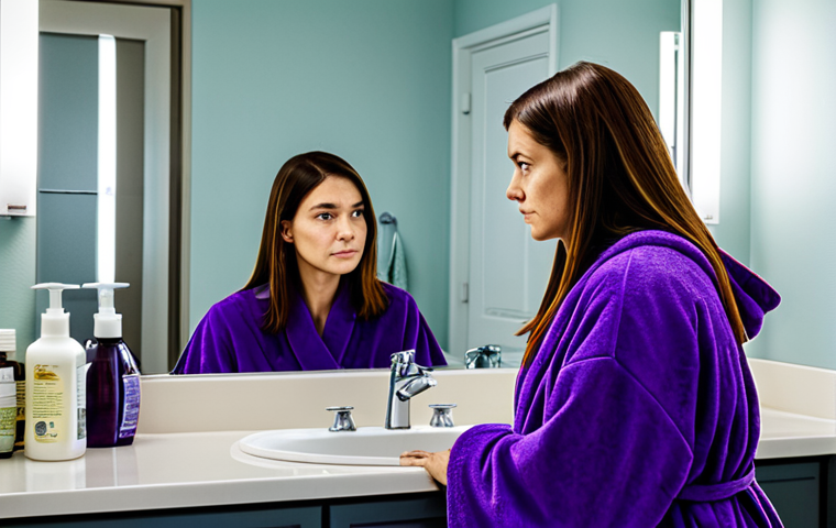 헤어디자이너 실수와 극복 사례 - Styling Transformation**

A woman with a short, modern haircut in a bright, airy salon. She's smilin...