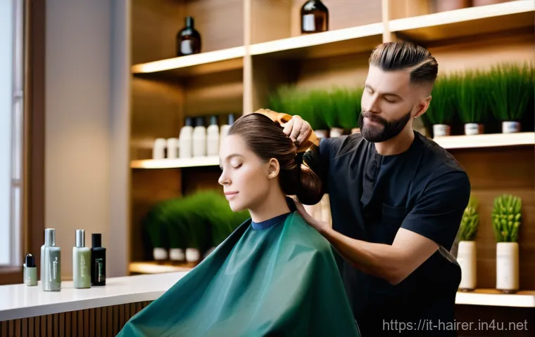 헤어디자이너 전문과정 학원 추천 - **Prompt:** "A stylish Italian female hair stylist, in her late 20s, with a chic professional apron,... 헤어디자이너 전문과정 학원 추천 - **Prompt:** "A stylish Italian female hair stylist, in her late 20s, with a chic professional apron,...