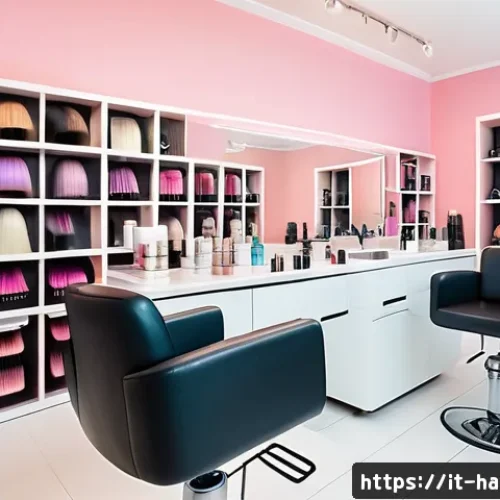 헤어디자이너 대회 준비 과정 - A professional hairstylist training session in a bright, modern salon in Italy, featuring a young ad...